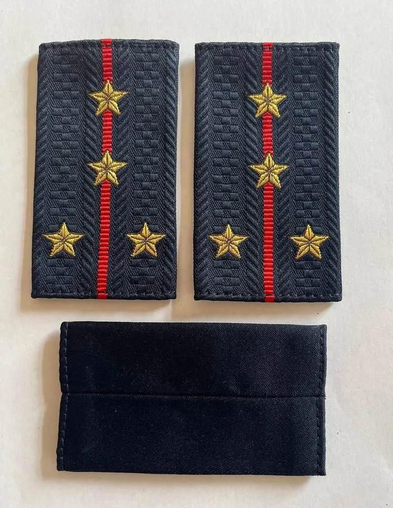 Фальш Погоны Муфта Полиции ОВД МВД Капитан, набор 2 шт, 2 шт, фото 2