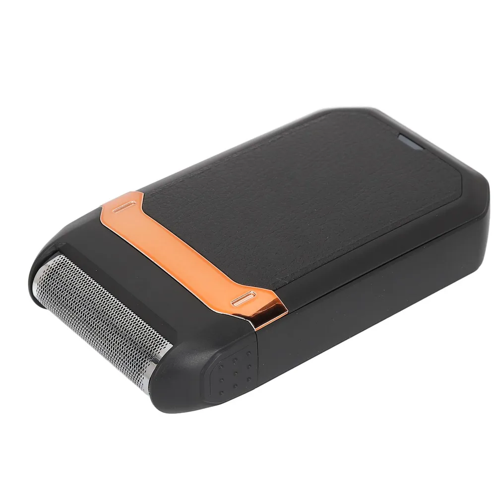 Триммер для бороды, электрический, зарядка через USB, съемные лезвия, идеален для мужчин 10