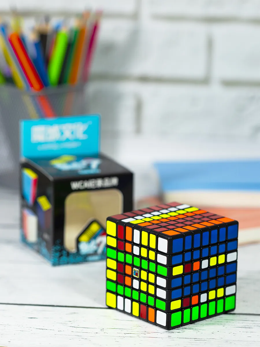 36. Qiyi mofangge инструкция. 36. Кубик рубика 7х7 розовый. Рубик 7.