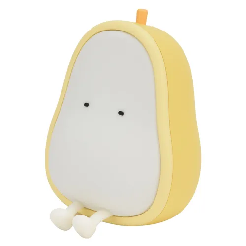 Ночник светодиодный, силиконовый, в форме груши, детский, для мальчика и девочки, спальня