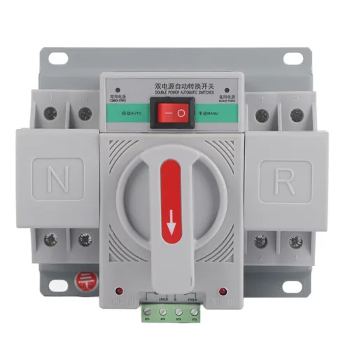 Автоматический переключатель 63А 2P, миниатюрный двухполюсный, для систем пожарной безопасности, офи