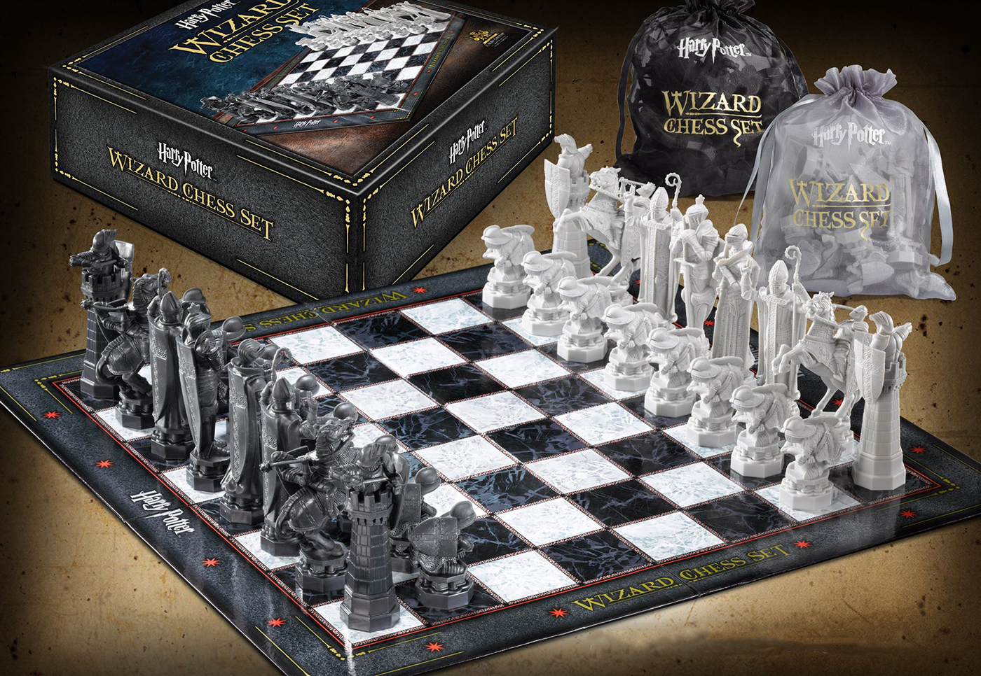 Шахматы Wizard Chess Set Гарри Поттер