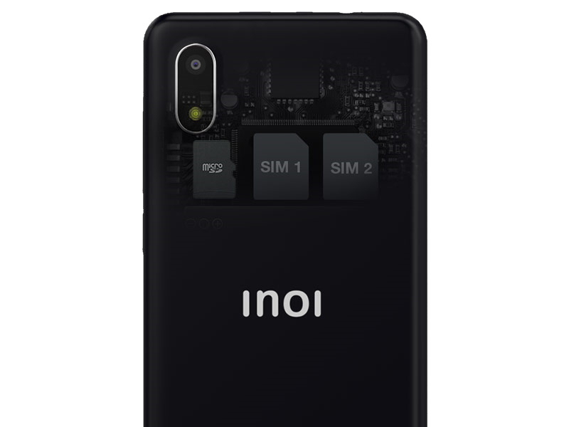 Мобильный телефон INOI 99 Black, черный - купить по выгодной цене в интернет-маг