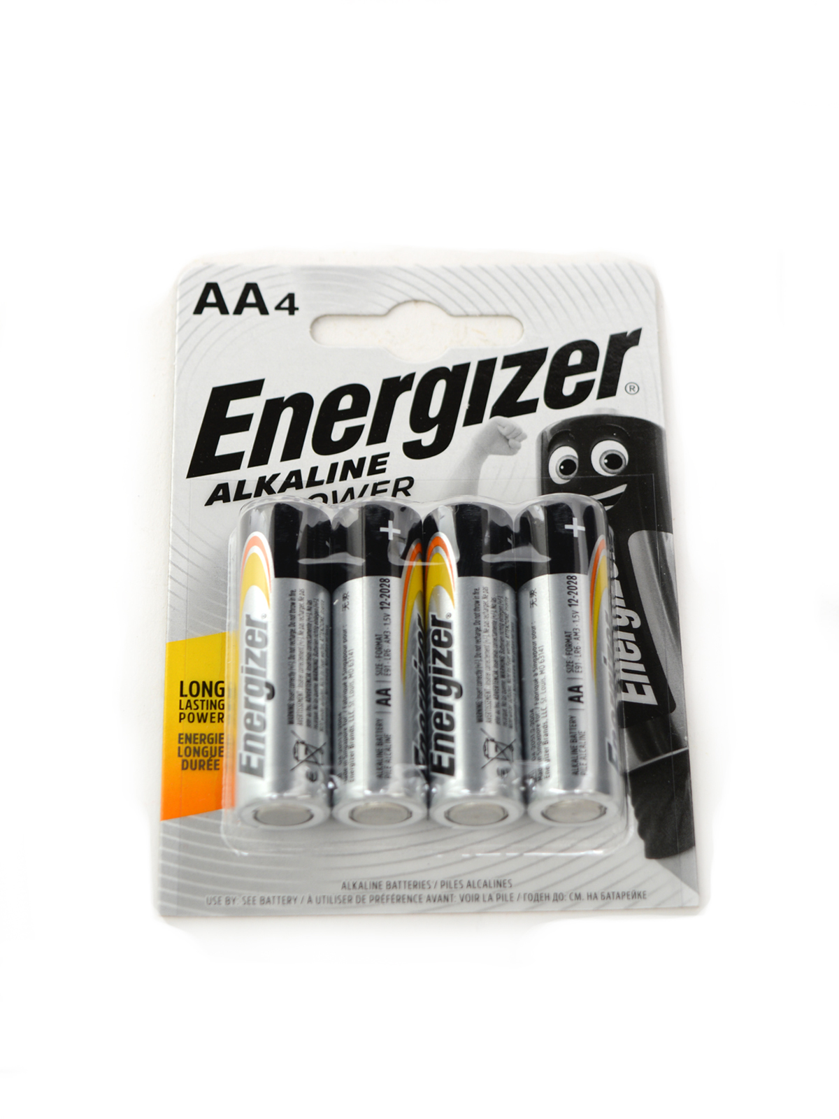 Батарейка Energizer Power LR6 BL-4, пальчиковая Батарейка Energizer Power LR6 BL-4, пальчиковая