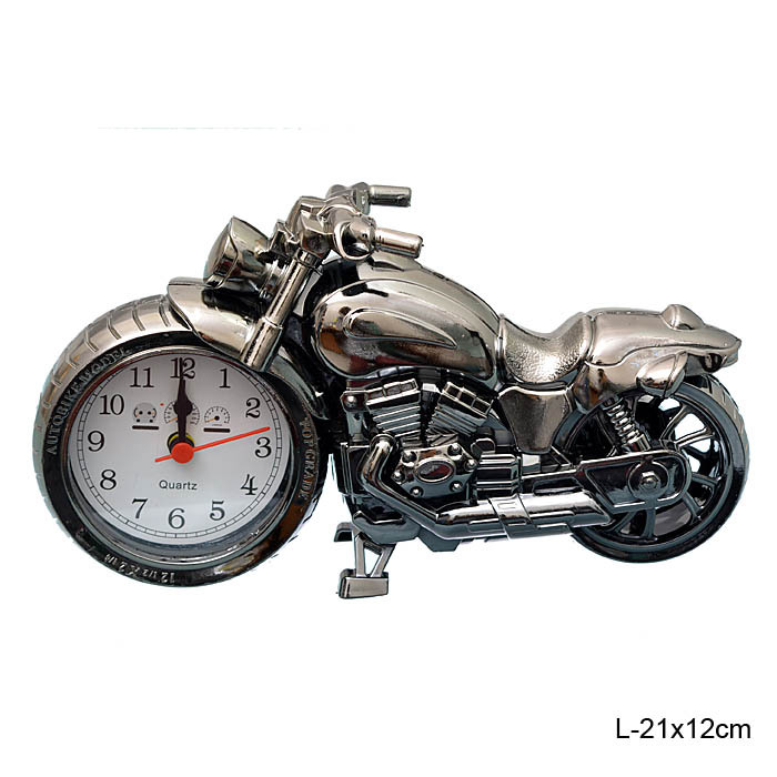 Часы статуэтка / Настольные часы Мотоцикл, 24х12 см. Часы статуэтка / Настольные часы Мотоцикл, 24х12 см.