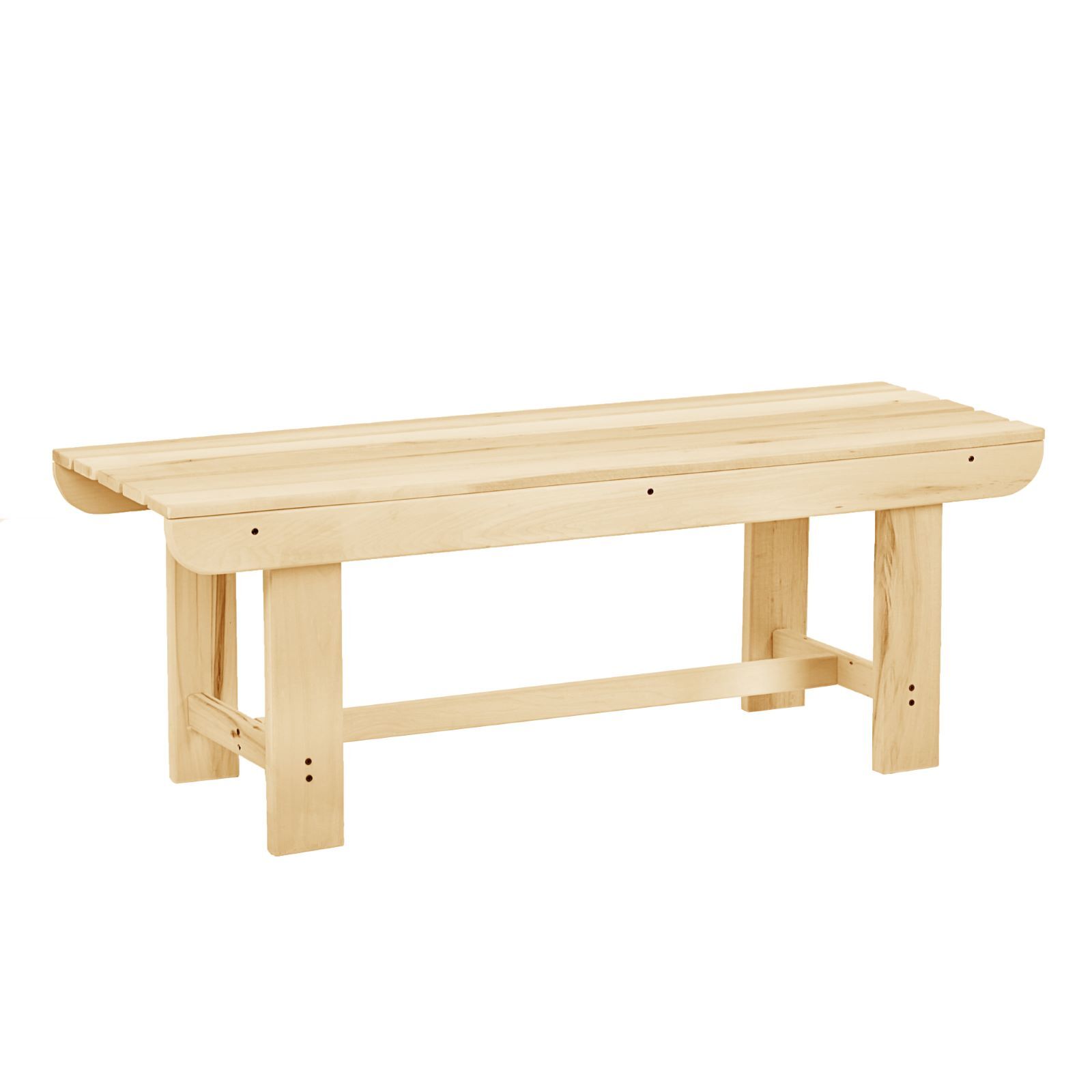 Лавка наличник, из липы, "Добропаровъ", 120 см х 40 см х 43.5 см