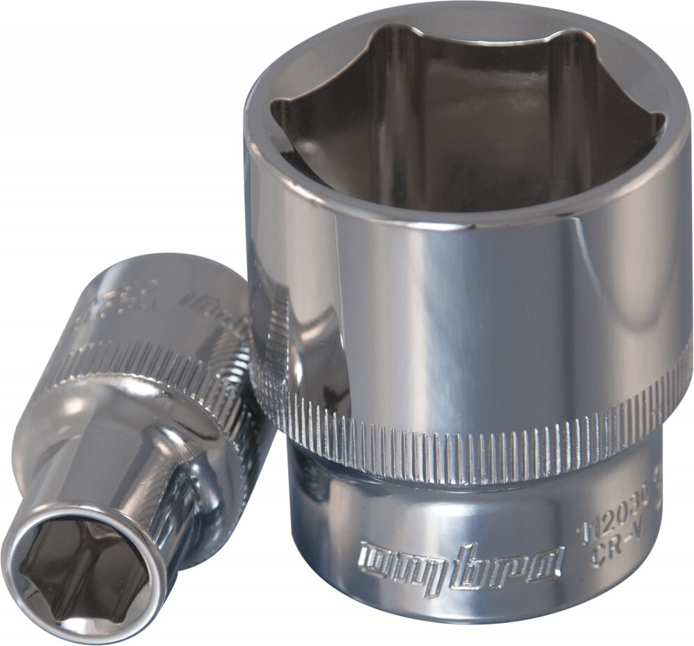 Головка 6-гранная глубокая 3/8"DR 14 мм (OMBRA)
