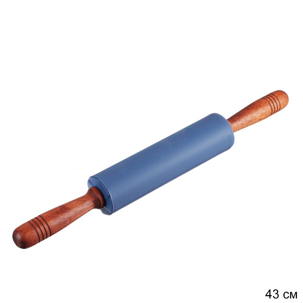 Скалка 43,5х5 см, силикон, 891-071