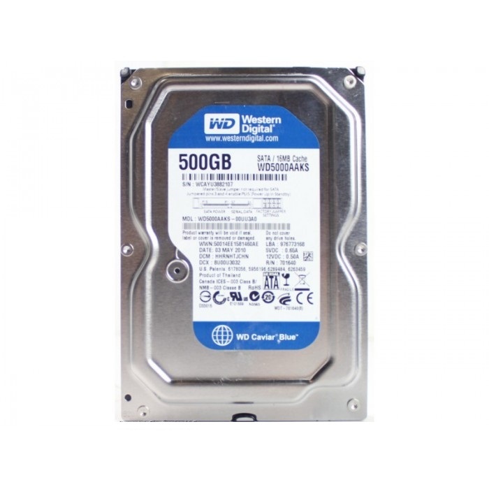 Western Digital 500 ГБ Внутренний жесткий диск WD Blue (771640)