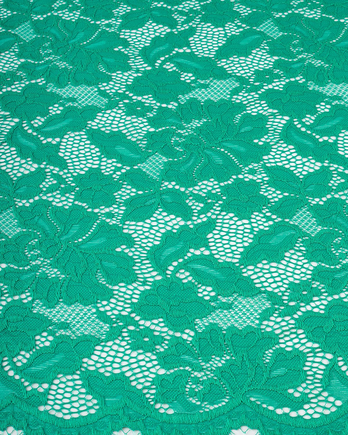 Ткань Гипюр стрейч Пион для шитья одежды и рукоделия, отрез гипюра 2 м ...