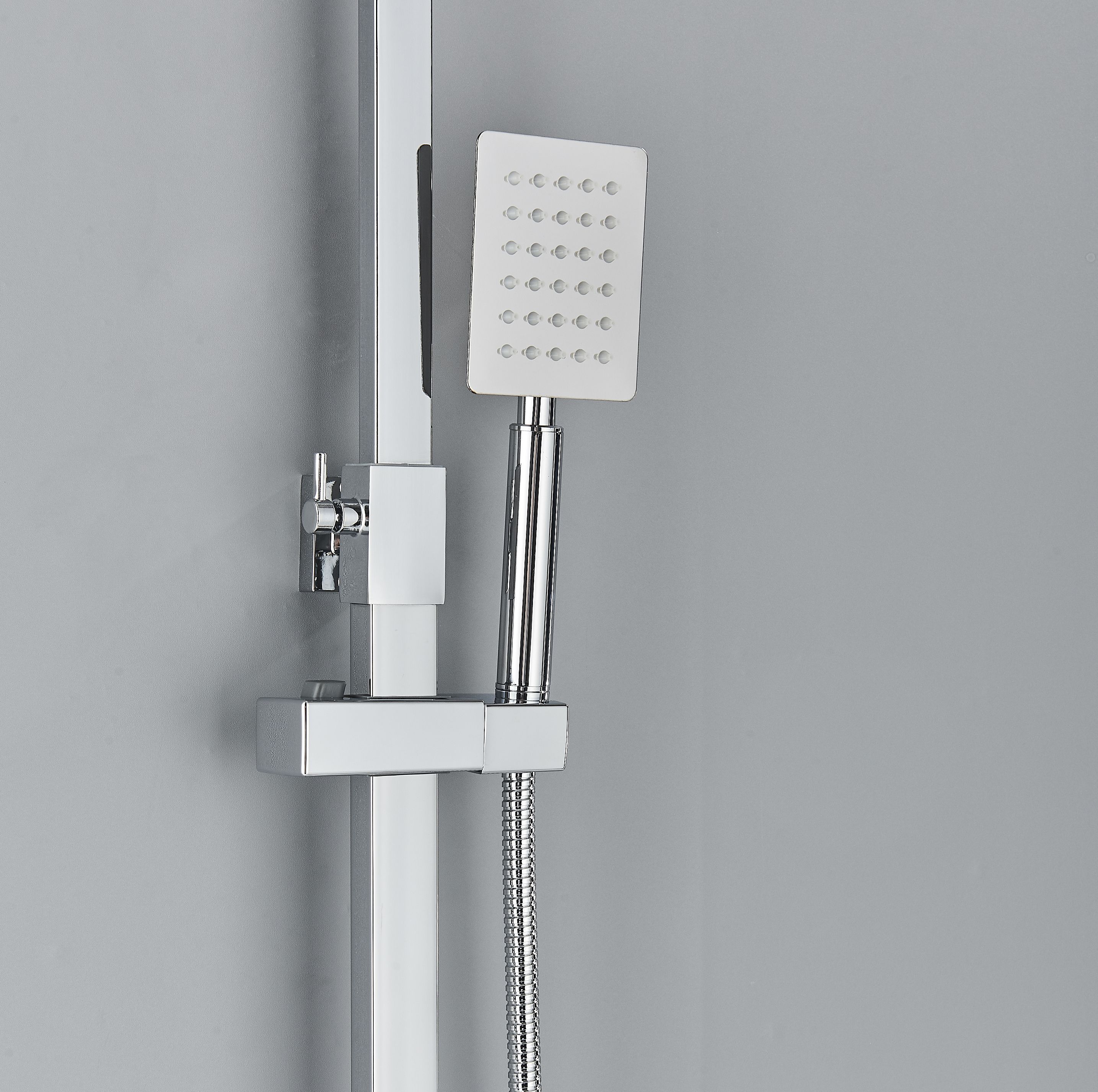 Душевой комплект с тропическим душем 30см, гигиеническим душем, душевая ...