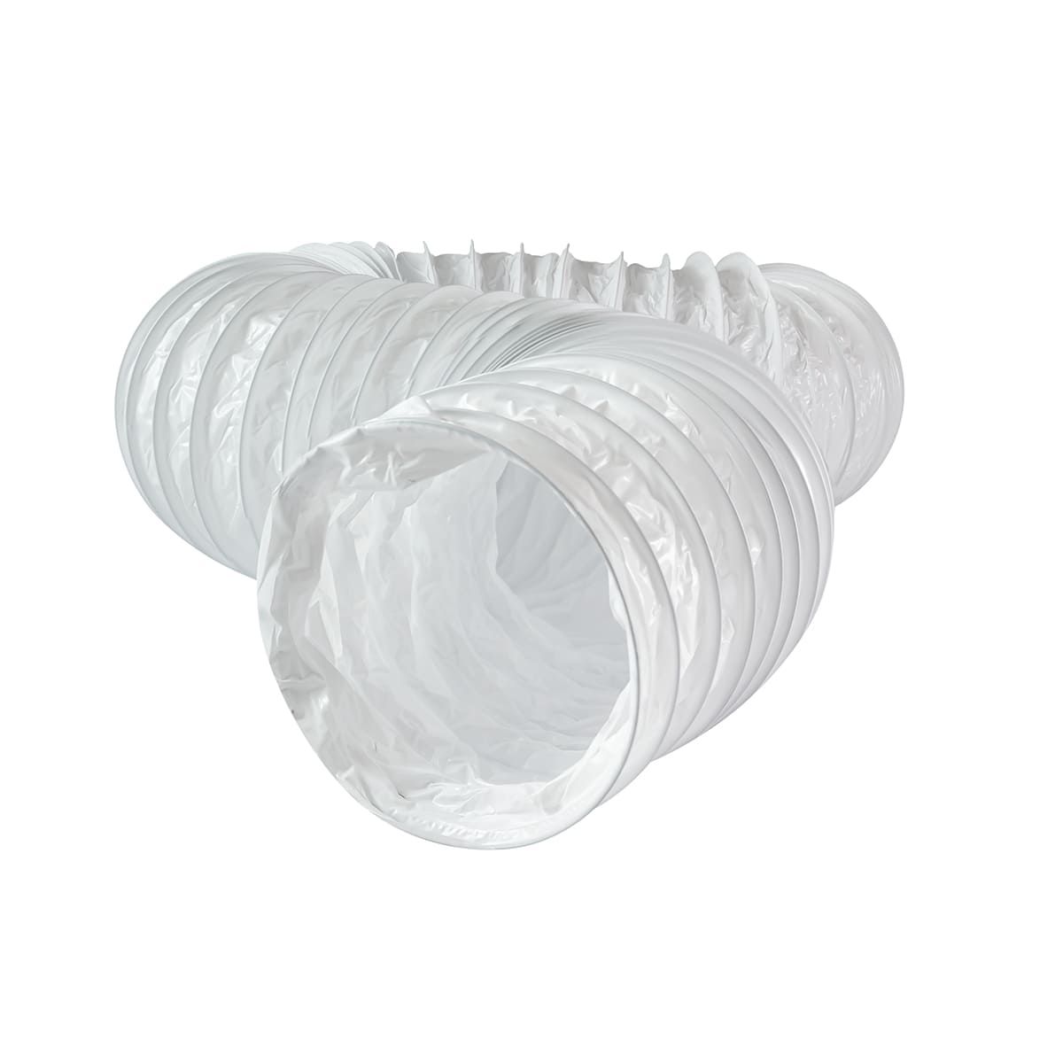 ВоздуховодгибкийПВХAFSVINYLAFSWHITE(160/10м)