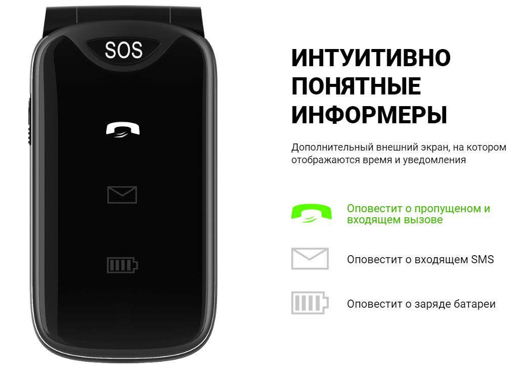 Мобильный телефон Maxvi E6, черный - купить по выгодной цене в  интернет-магазине OZON (1364458318)