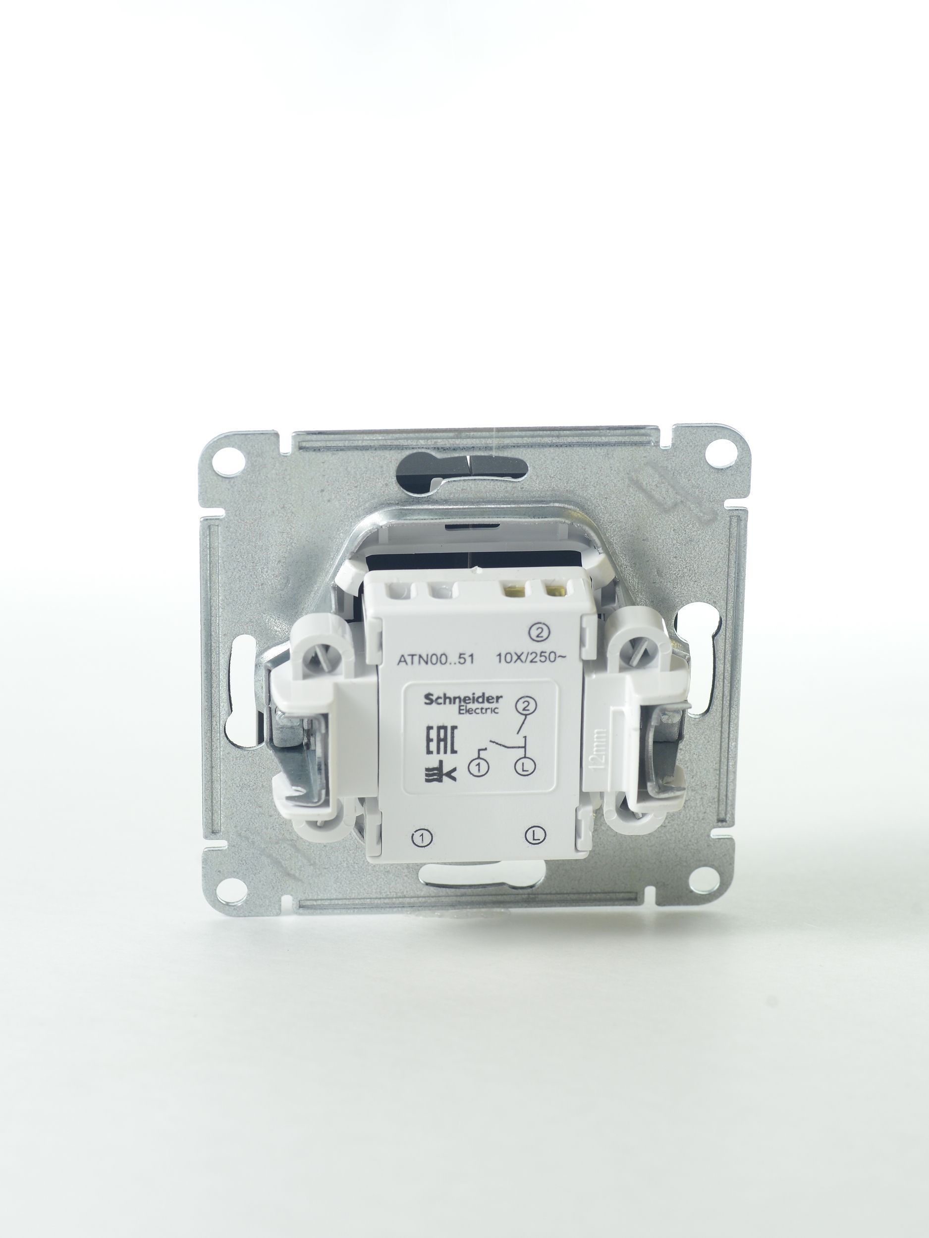 Выключатель Schneider Electric, клавиш 2 шт, монтаж Скрытый - купить с ...