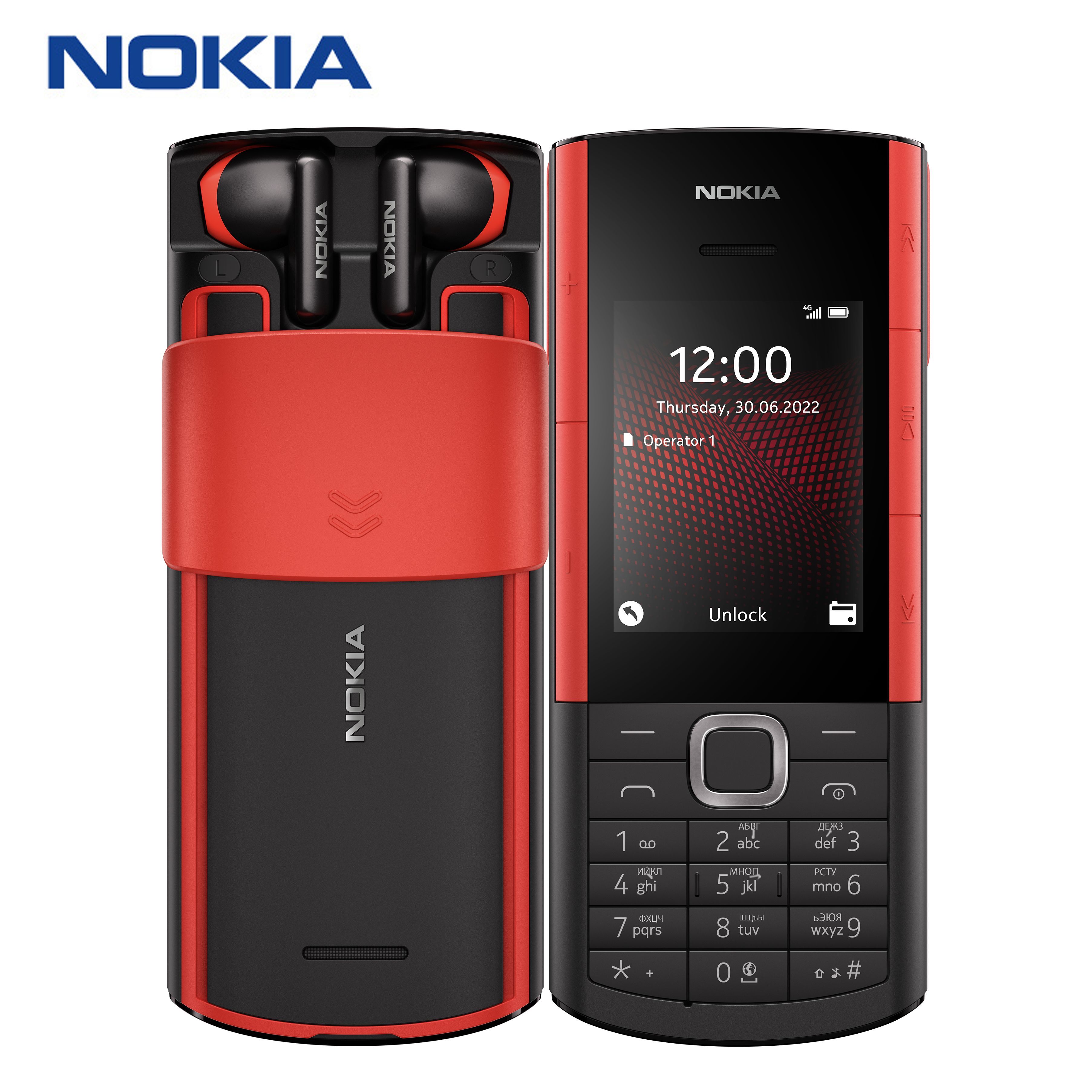 携帯電話本体 Nokia 5710 XpressAudio Nokia Мобильный телефон 5710 XpressAudio 4G, черный матовый купить
