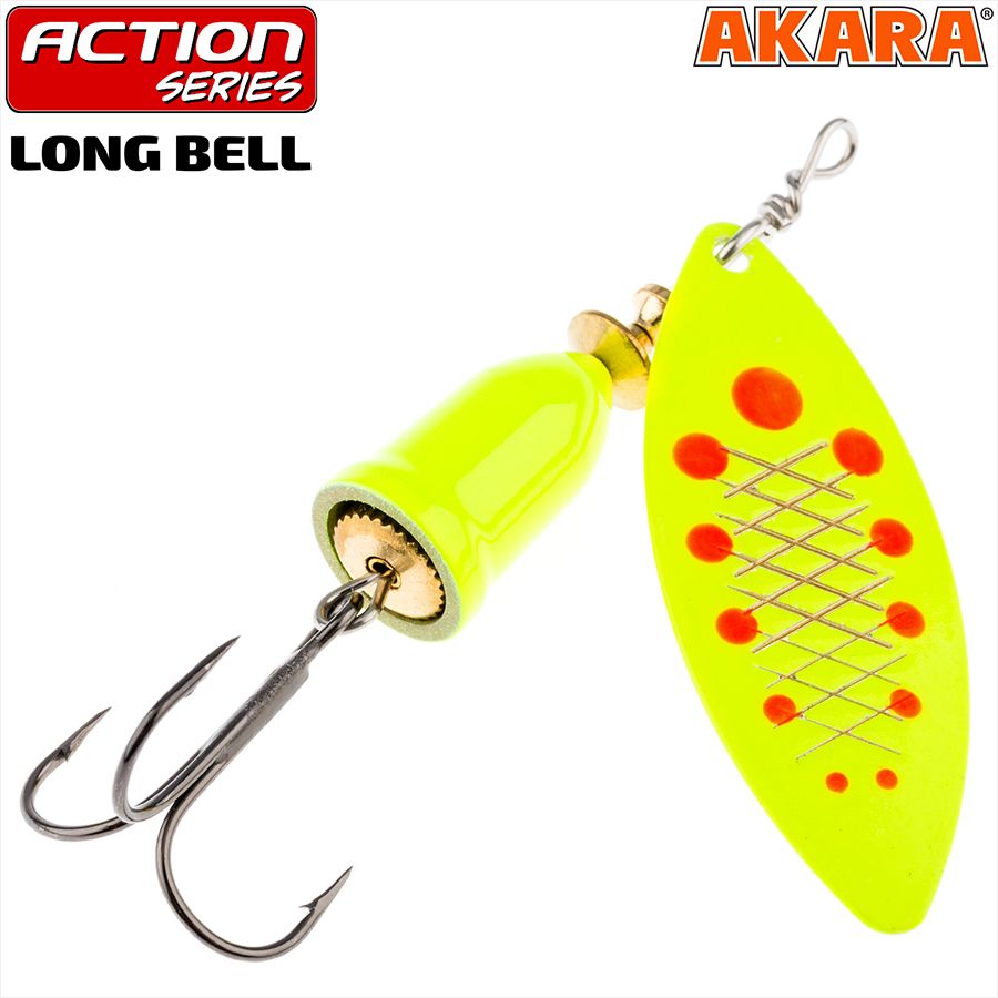Блесна вращ. Akara Action Series Long Bell 3 9,5 гр. 1/3 oz. 12
