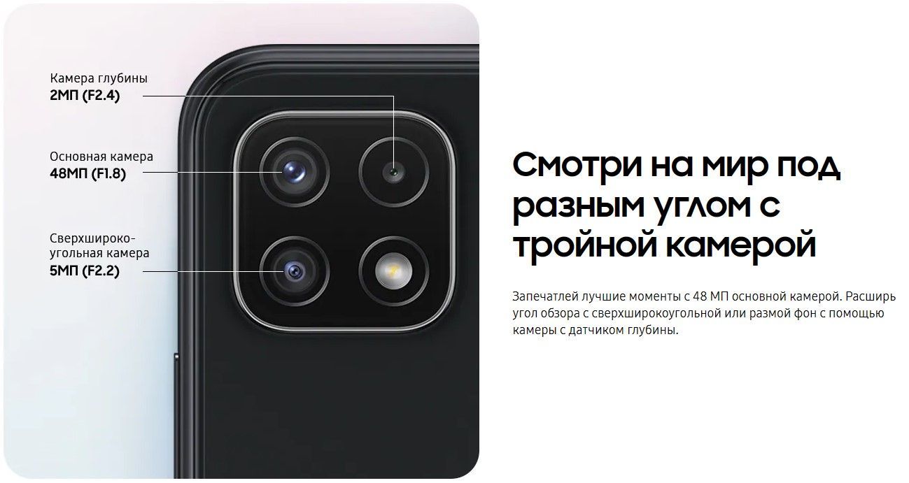 Смартфон Samsung a22 - купить по выгодной цене в интернет-магазине OZON ...