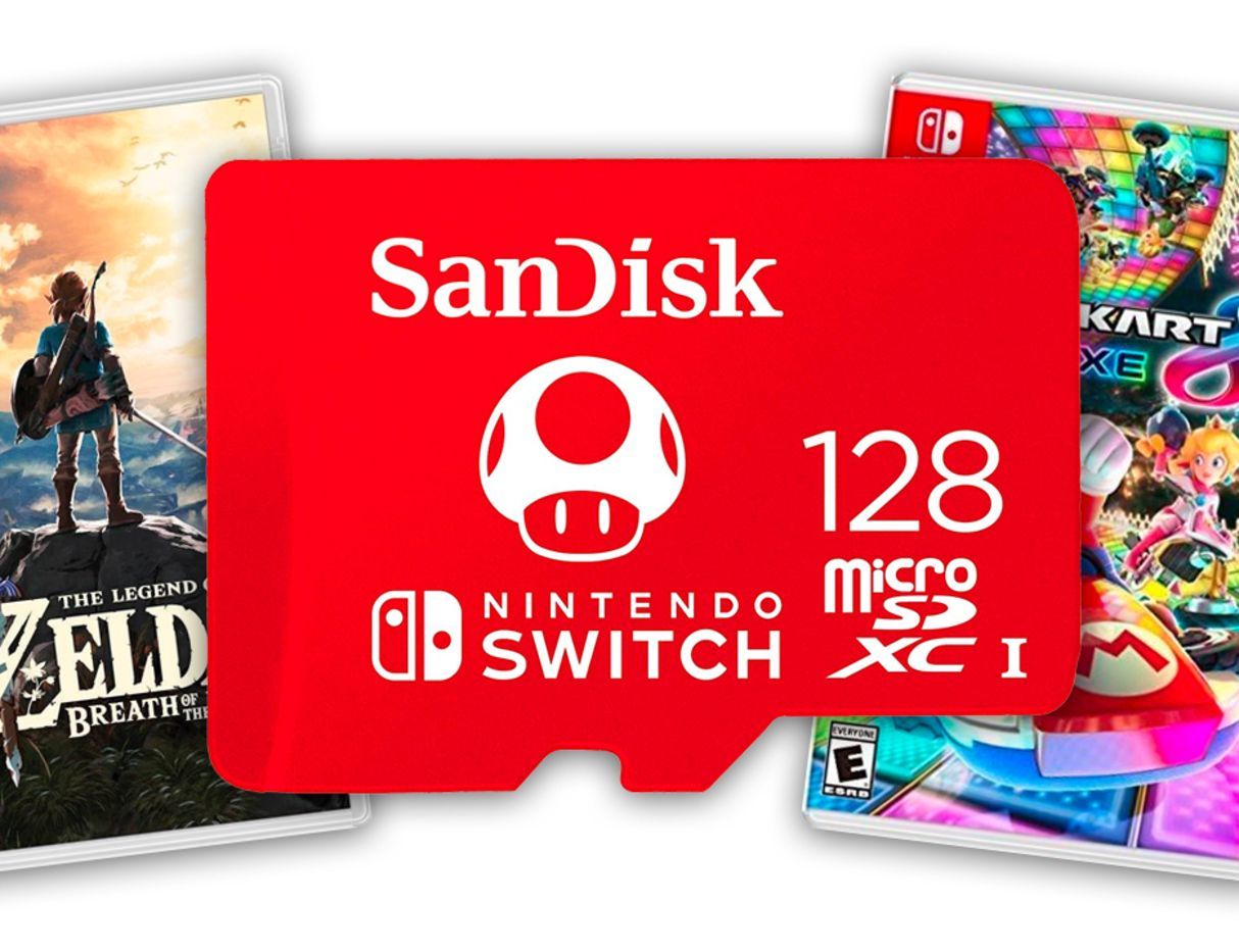 Switch sd deals card 128gb