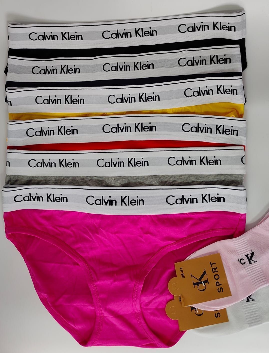 Комплект трусов слипы Calvin Klein, 6 шт - купить с доставкой по выгодным  ценам в интернет-магазине OZON (1264906921)