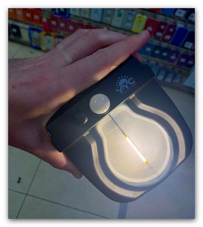 Уличный фонарь с датчиком движения лампочка - купить по низкой цене в ...