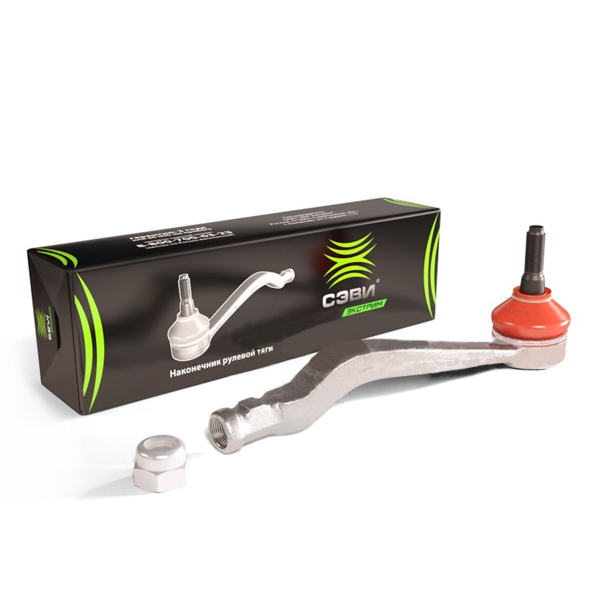 Наконечник рулевой левый Рено Логан, Сандеро / Лада Ларгус, X-Ray ...