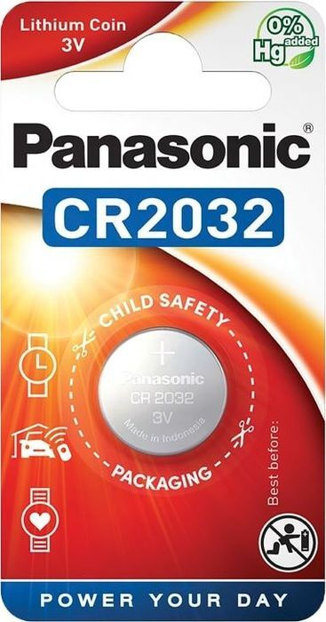 Panasonic Батарейка CR2032, Литиевый тип, 1 шт #1