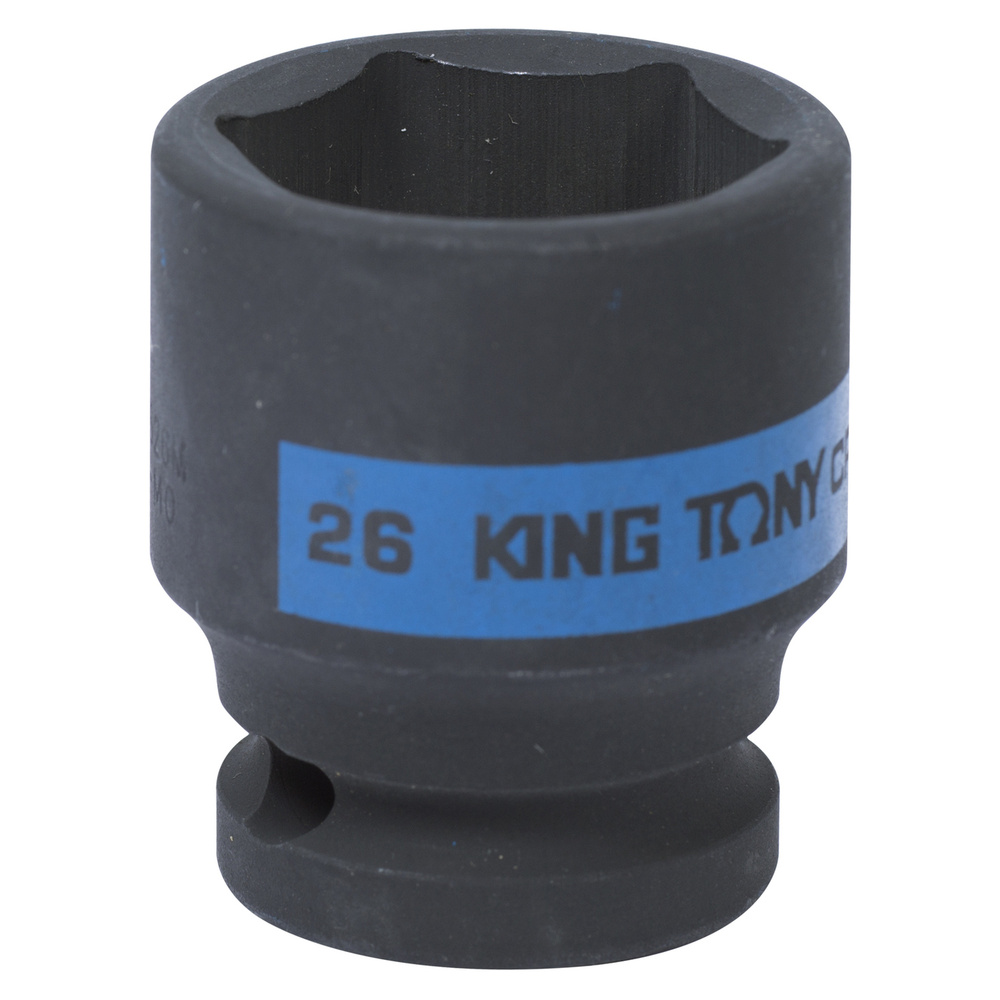 KING TONY Головка торцевая ударная шестигранная 1/2", 26 мм 453526M  #1