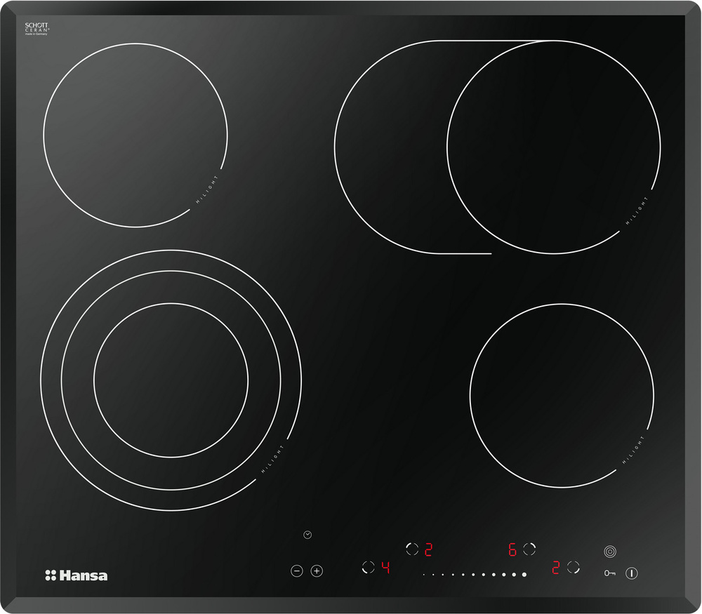 Электрическая варочная панель Hansa BHC66906 купить по низкой цене с ...