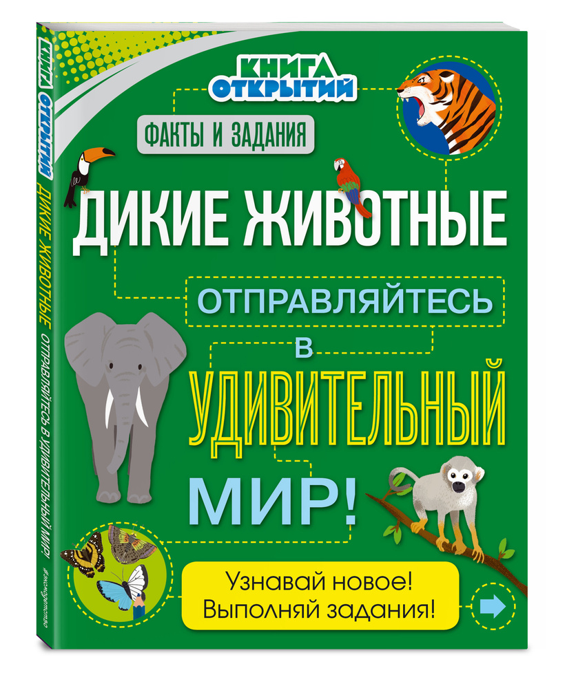 Дикие животные. Отправляйтесь в удивительный мир! | Дыдымова Ольга  Владимировна