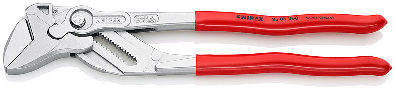 KNIPEX Клещи переставные - гаечный ключ, 60 мм/2 3/8 дюйма, L-300 мм, хром, KN-8603300  #1