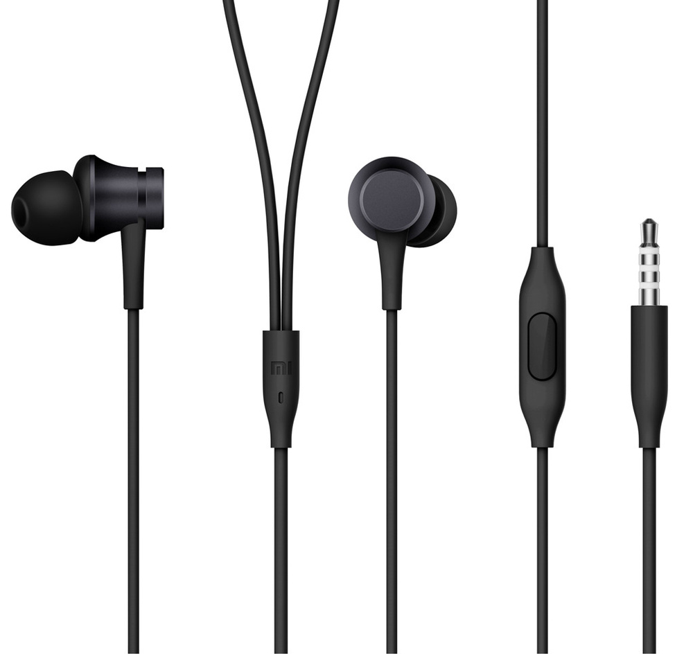 Xiaomi Mi Piston In Ear Headphones Fresh Edition Black