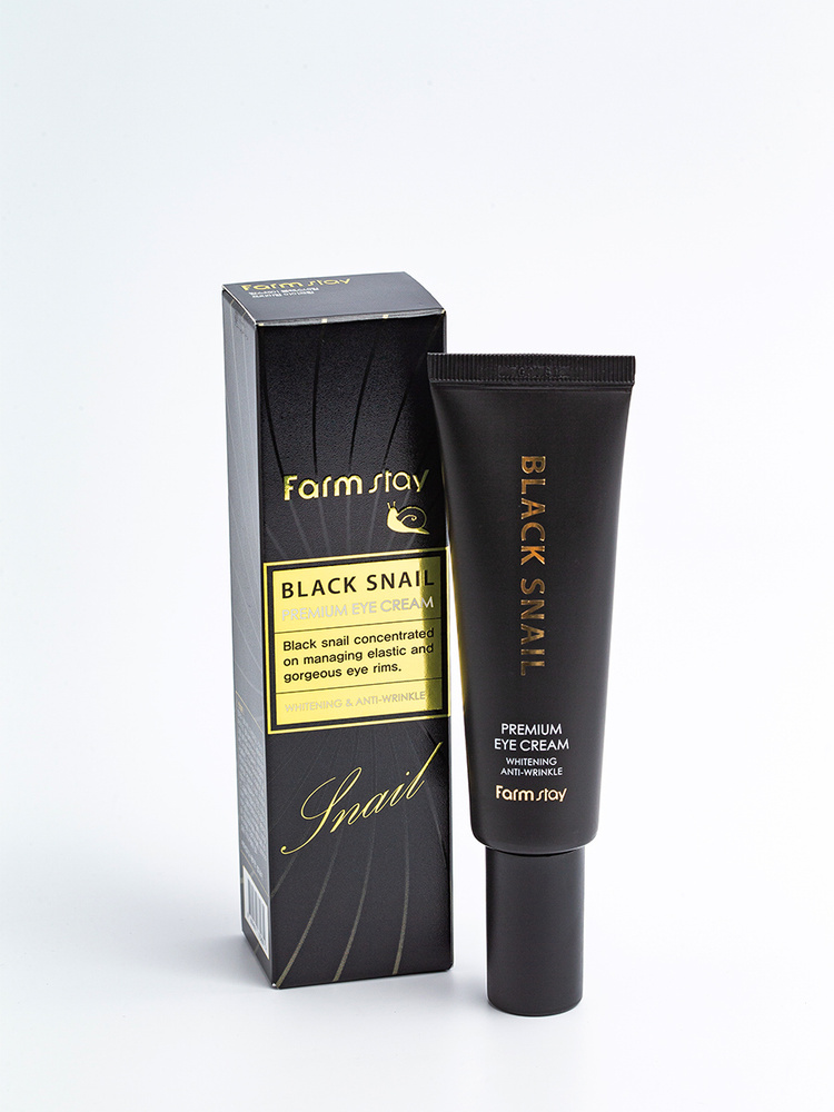 FarmStay Премиальный крем области вокруг глаз, для ухода за кожей век с ...