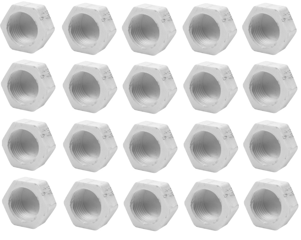Заглушка сантехническая, внутренняя резьба, 1/2 дюйма мм, полипропилен ...