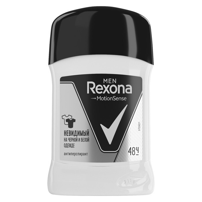 Антиперспирант Rexona Men MotionSense "Невидимый на чёрном и белом ...