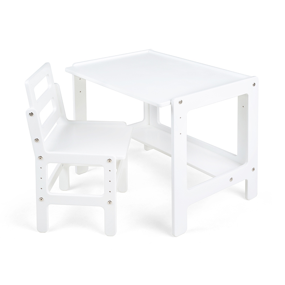 Детский стол стул белый