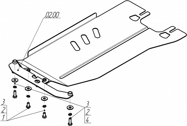 Защита КПП Motodor 02220 - Motodor арт. 02220 - купить по выгодной цене ...