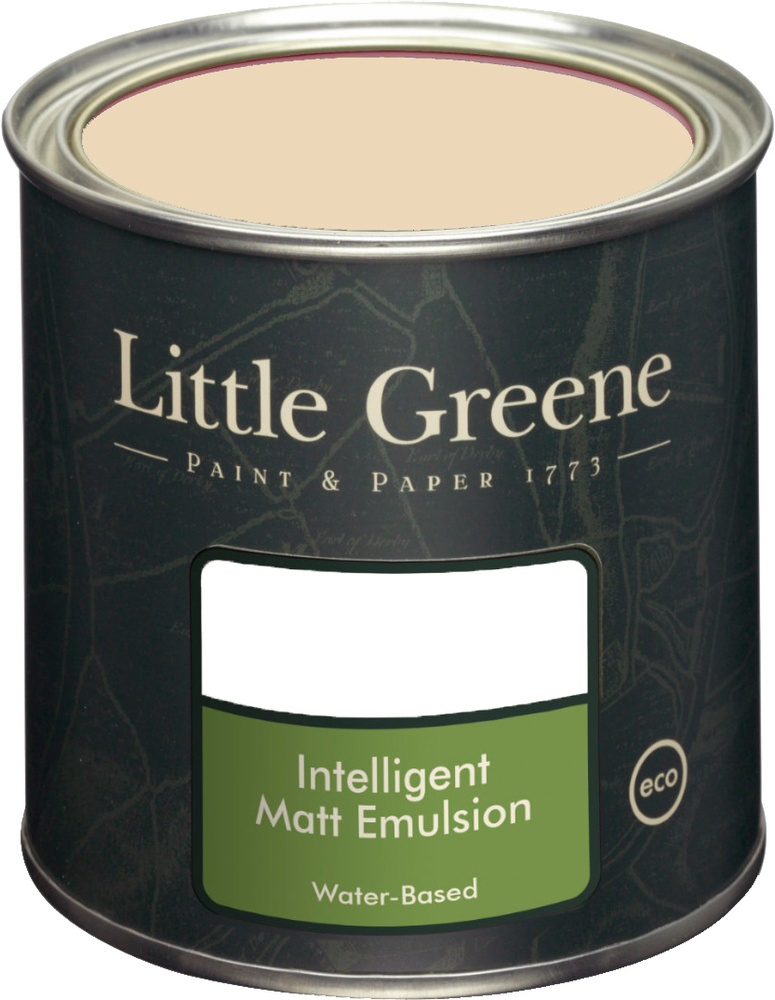 Краска в/э моющаяся Little Greene, Intelligent Matt Emulsion, матовая, цвет Travertine - Mid, 5 л №273 #1