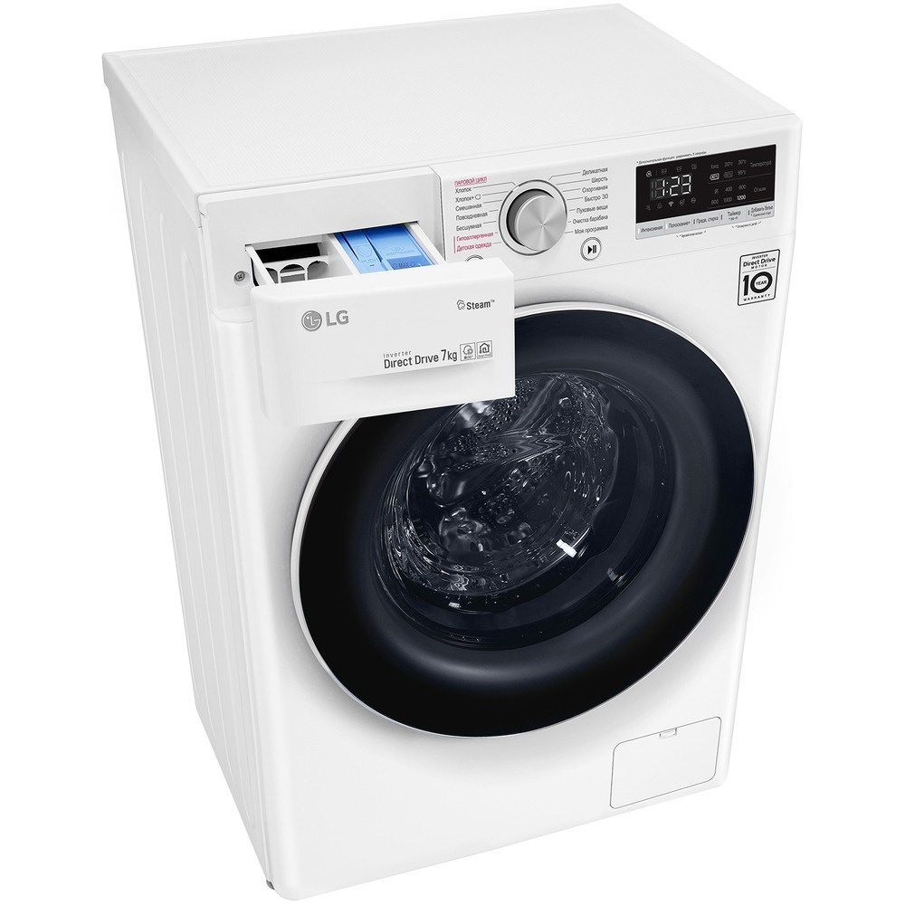 Стиральная машина LG AIDD F2V5HS0W_100289, белый - купить по выгодной цене  в интернет-магазине OZON (432624688)