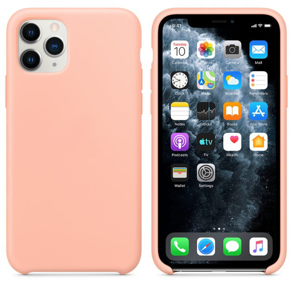 Чехол для iPhone 11 Pro грейпфрут силиконовый logo - купить с доставкой ...