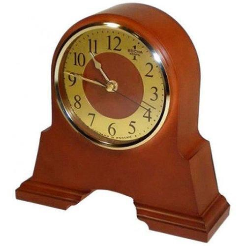 Настольные часы Кварцевые Весна, коричневый купить по выгодной цене в ...