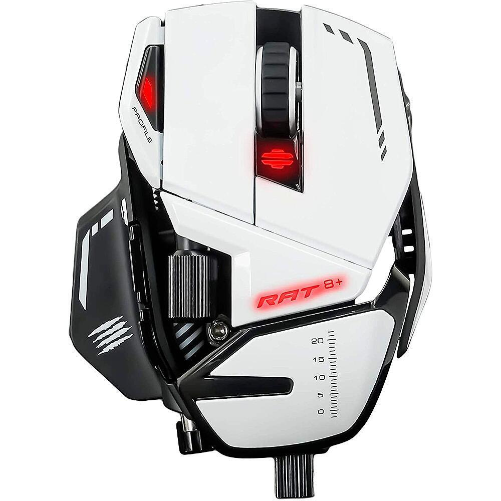 Игровая мышь Mad Catz R.A.T. 8+ белая #1