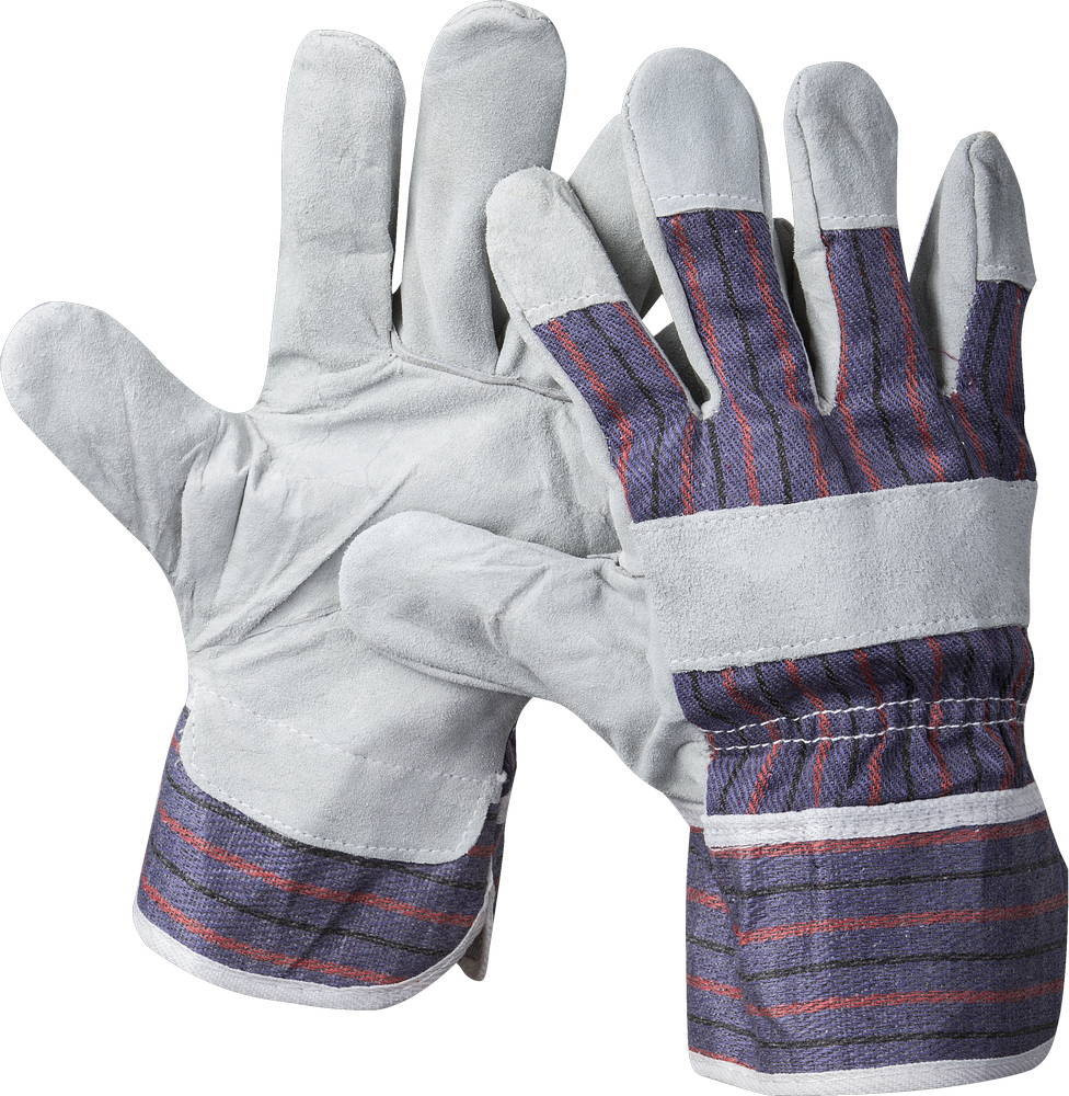 Комбинированные перчатки STAYER MASTER, спилок, XL #1