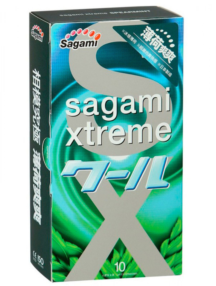 Презервативы Xtreme Mint с ароматом мяты - 10 шт. #1