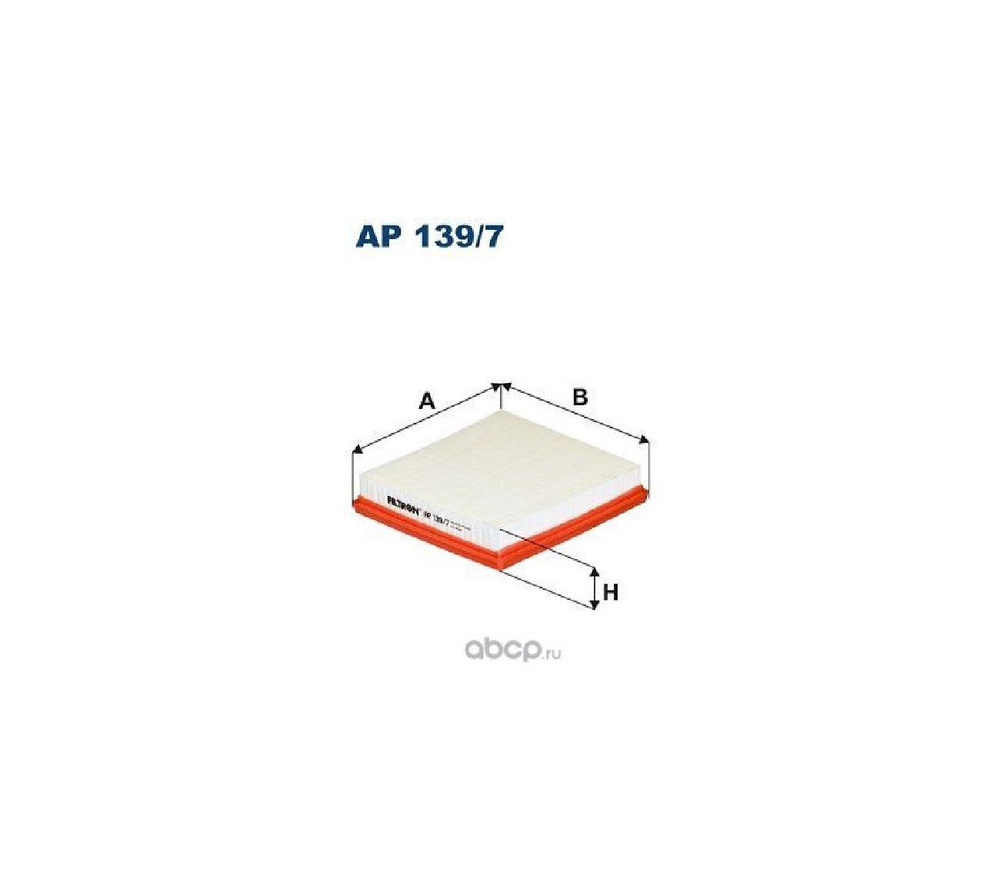 FILTRON Фильтр воздушный Пылевой арт. AP1397, 1 шт. #1