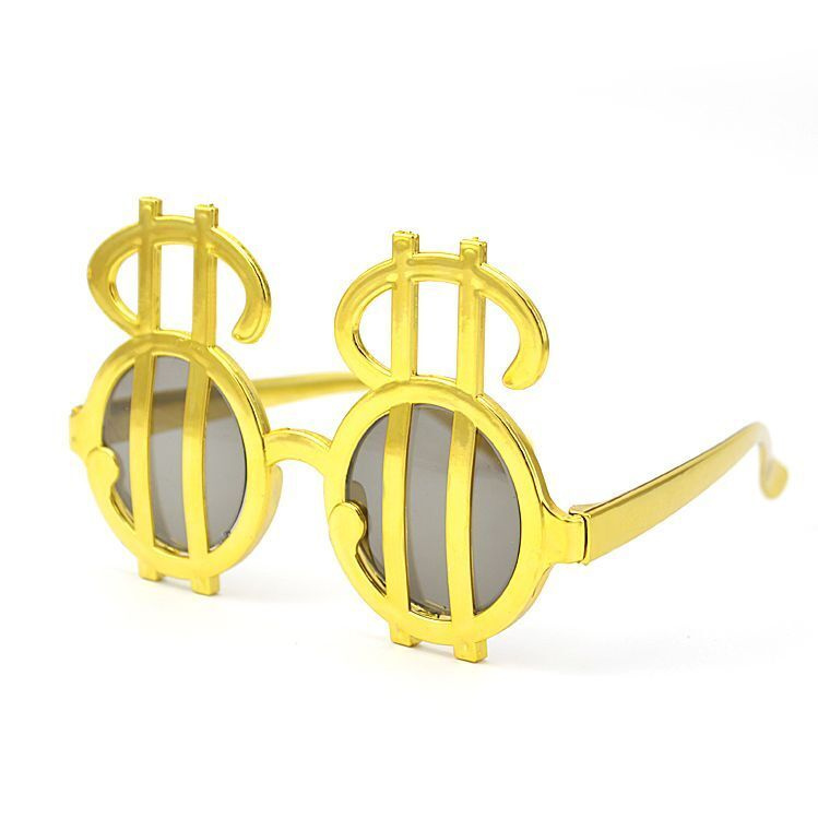 Карнавальные очки "Доллары"/13*8 см/1 шт. #1