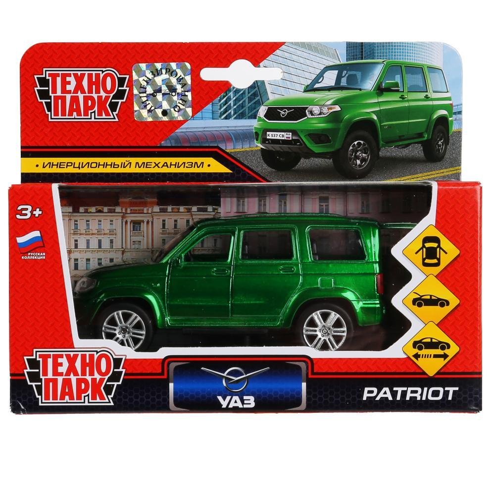 ТехноПарк Машина UAZ patriot, 12 см, металлическая, инерционная