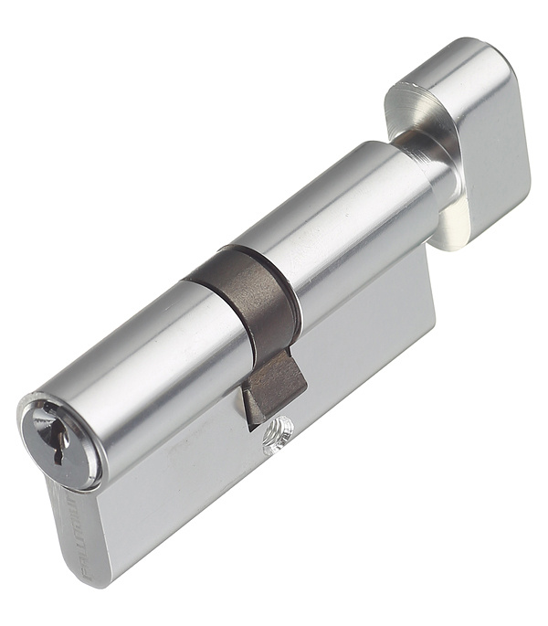 Цилиндр Palladium AL 70 T01 CP 70 (35х35) мм ключ/вертушка хром #1