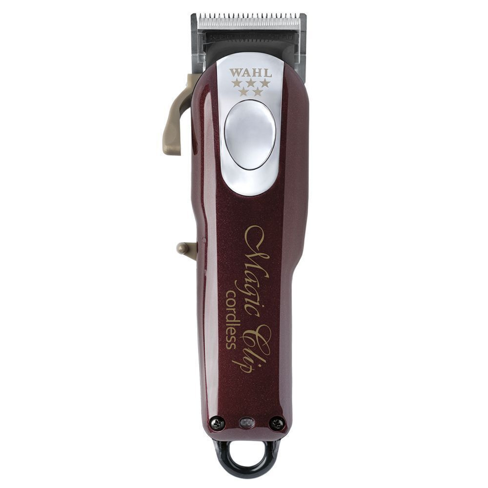 Машинка для стрижки Wahl Magic Clip Cordless 8148-016 / 8148-316H /  8148-2316H, бордовый - купить по выгодным ценам в интернет-магазине OZON  (234106197)