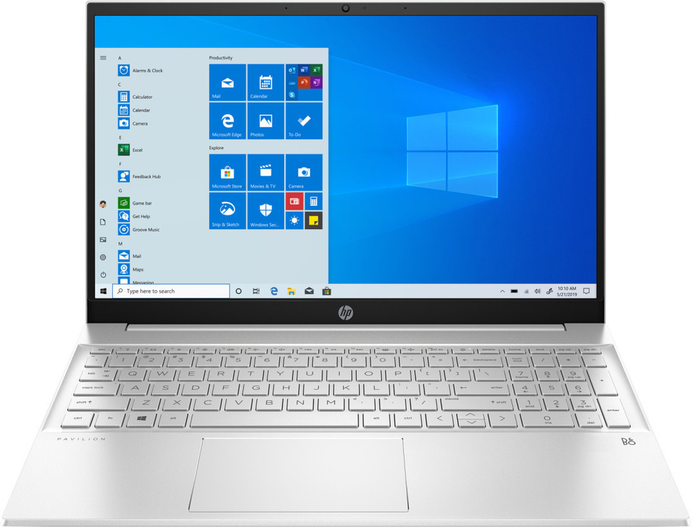 Ноутбук HP, 15,6, Pavilion 15-eh0032ur (2X2U9EA), AMD Athlon Gold