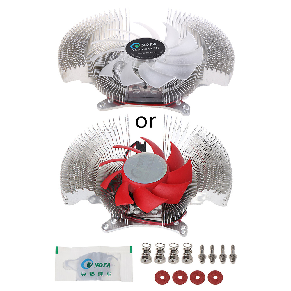 VGA ПК компьютер видеокарта кулер охлаждающий вентилятор радиаторы для ...